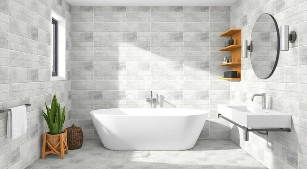 Где сначала кладут плитку в ванной