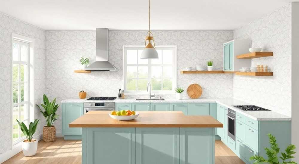 Где в магазине обои для кухни