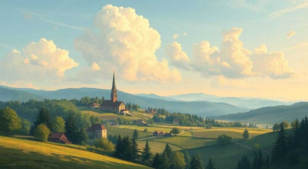 Германия ландшафт