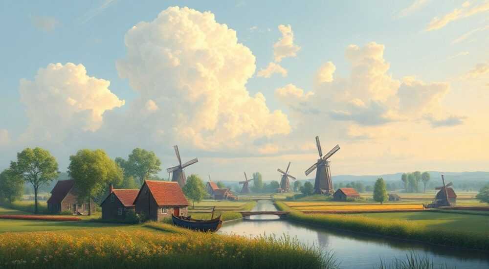 Голландский ландшафт