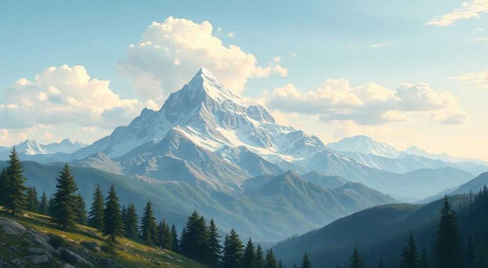Горный ландшафт