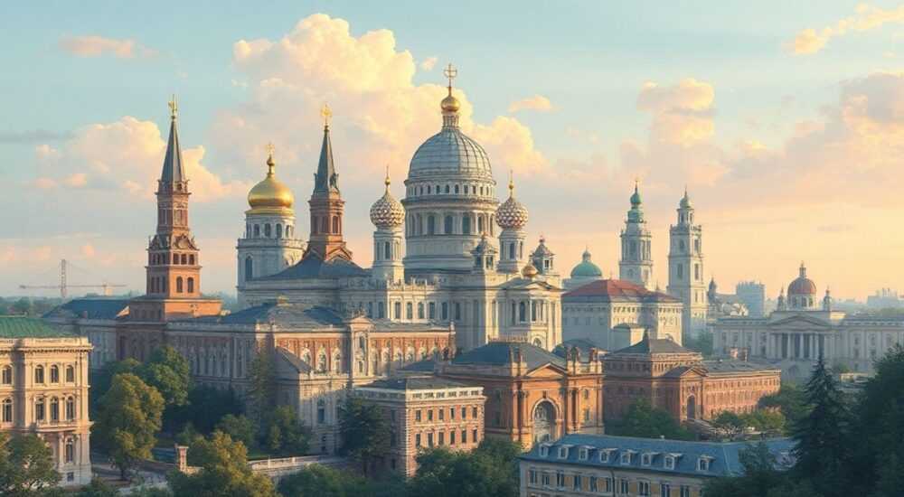 Города с красивой архитектурой в россии