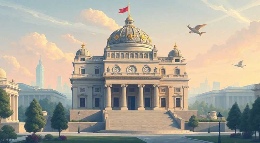 Характерные черты ампира в архитектуре