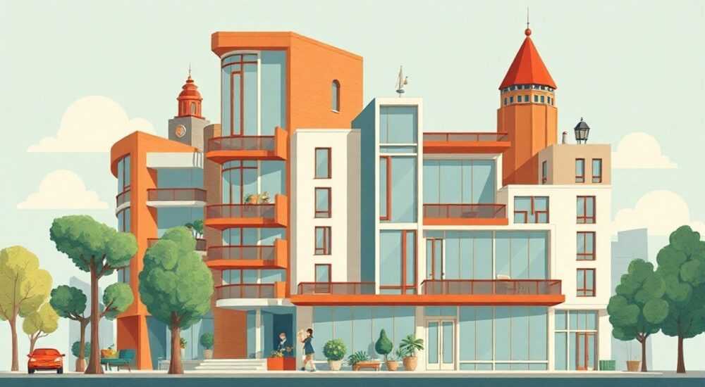 Характерные черты эклектики в архитектуре