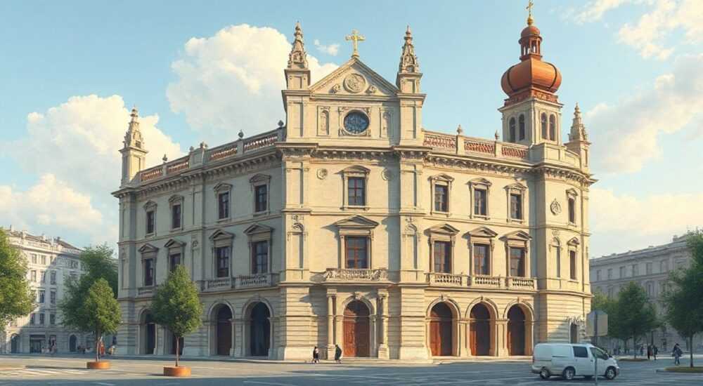 Характерные черты романского стиля в архитектуре