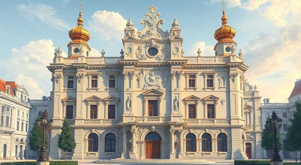 Характерные элементы барокко в архитектуре