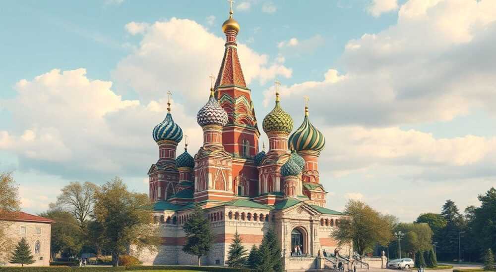 Храм василия блаженного стиль архитектуры
