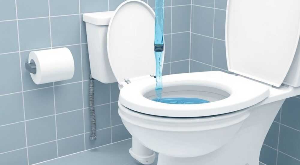 Идет вода из унитаза что делать