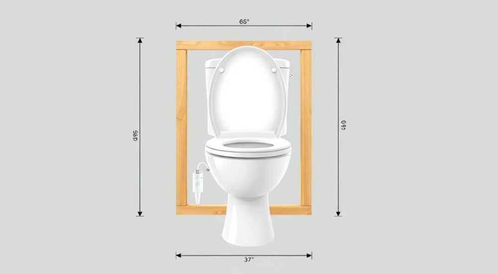 Инсталляция для унитаза размеры