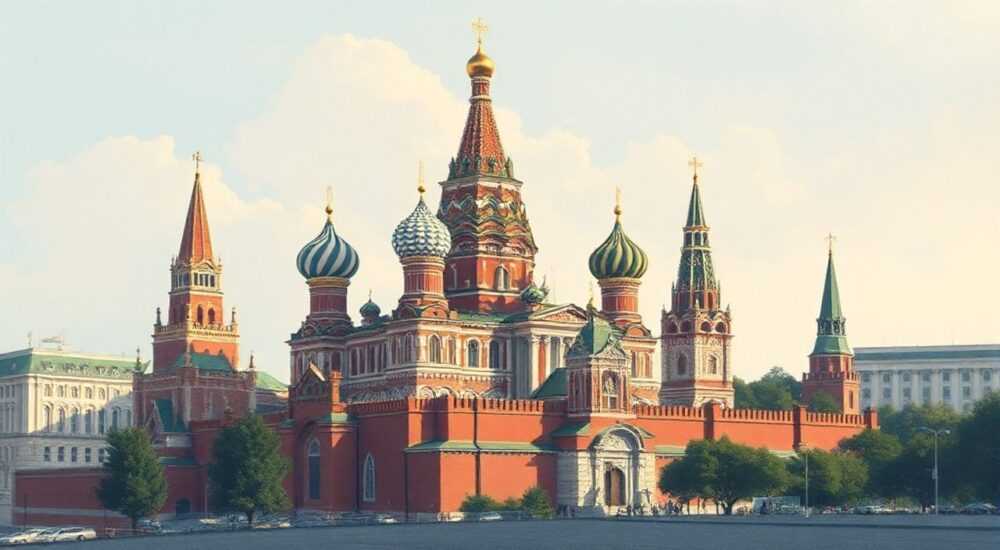 История и архитектура московского кремля