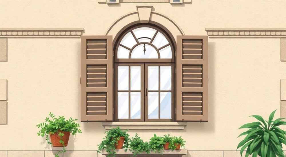 Итальянское окно в архитектуре