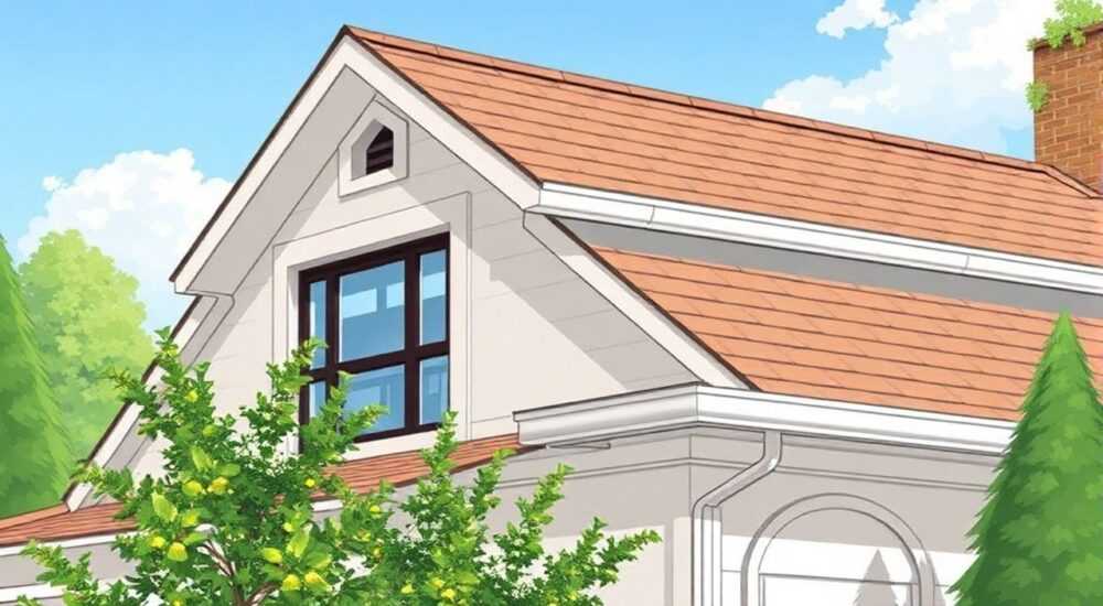 Из чего делать карниз крыши