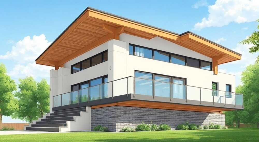 Из чего делают карниз на крыше