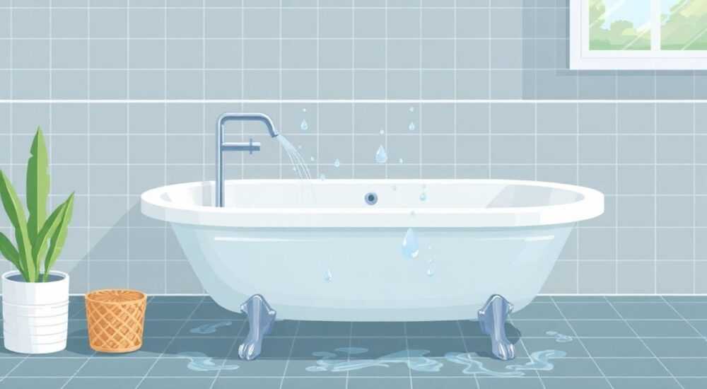 Из ванны не уходит вода что делать