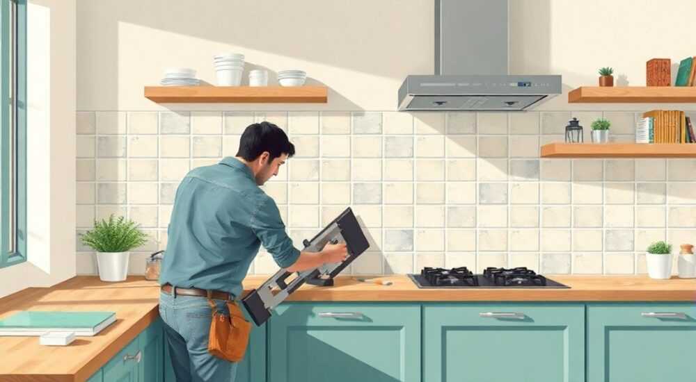 Как быстро снять плитку со стены на кухне просто старую