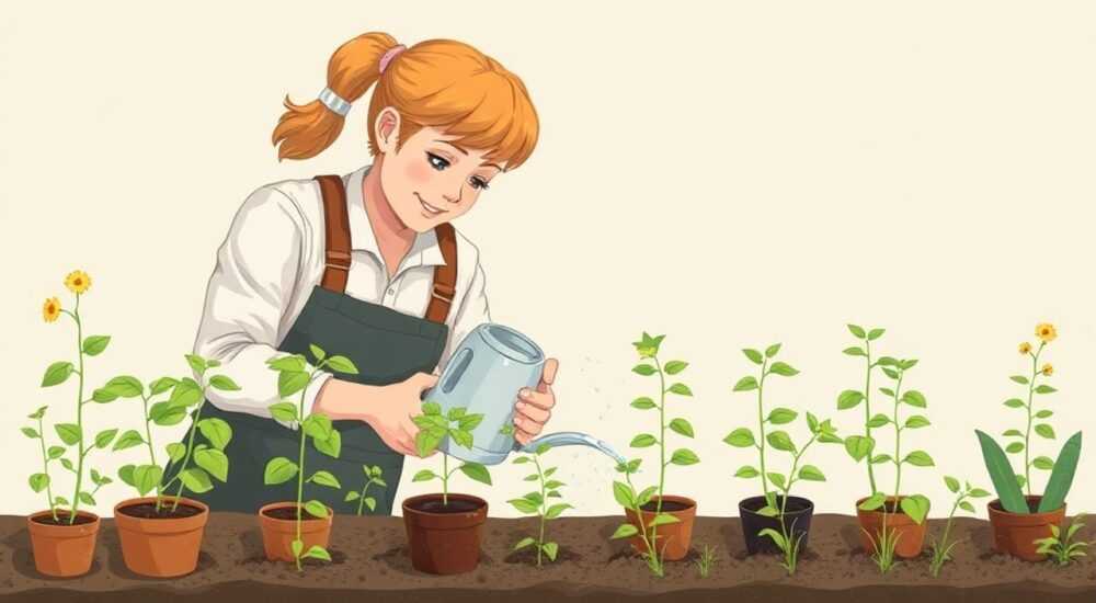 Как часто надо поливать саженцы