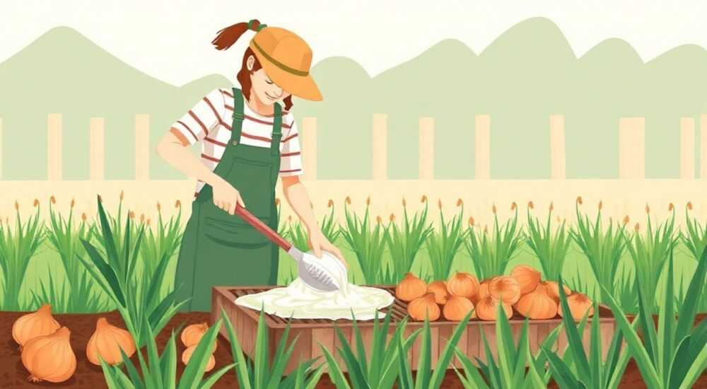 Как чистить лук после уборки с грядки