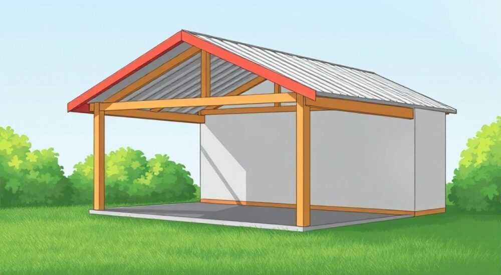 Как делать карниз у крыши из профнастила
