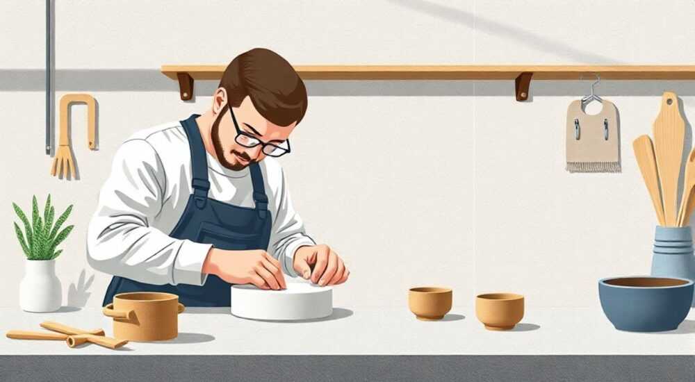 Как делать розетки из керамогранита
