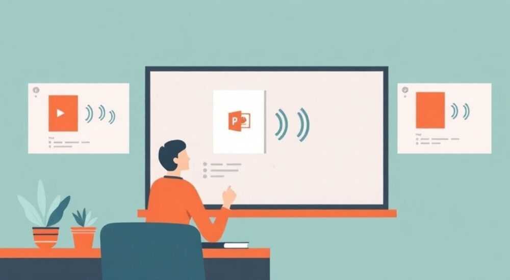Как добавить аудио в презентацию powerpoint