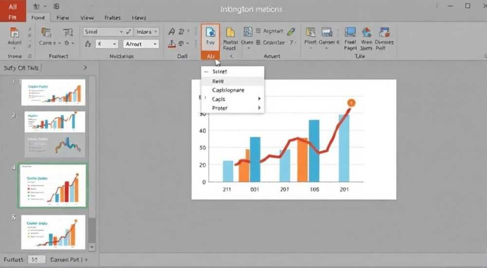 как добавить диаграмму в powerpoint