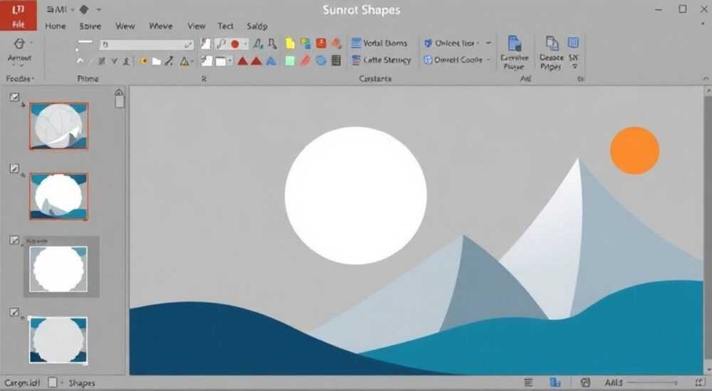 Как добавить фигуры в powerpoint