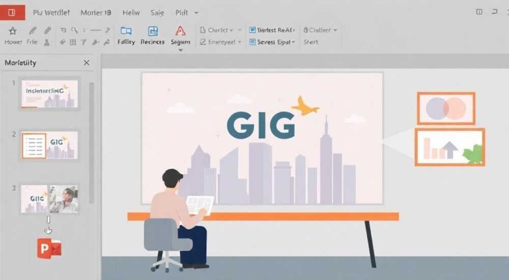 Как добавить гифку в презентацию powerpoint