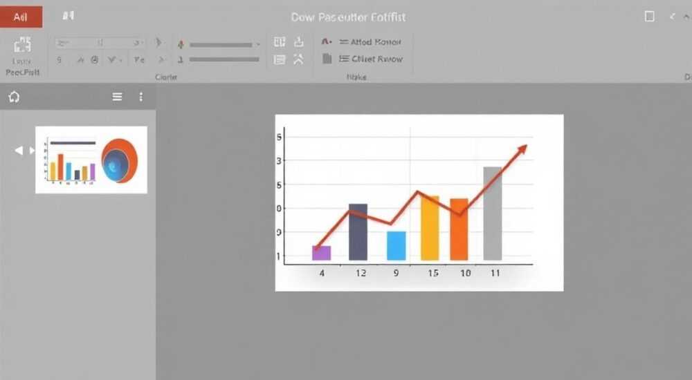 Как добавить график в презентацию powerpoint