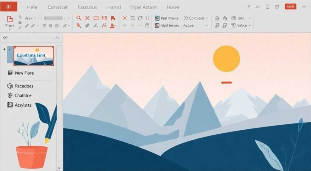 Как добавить новую тему в powerpoint