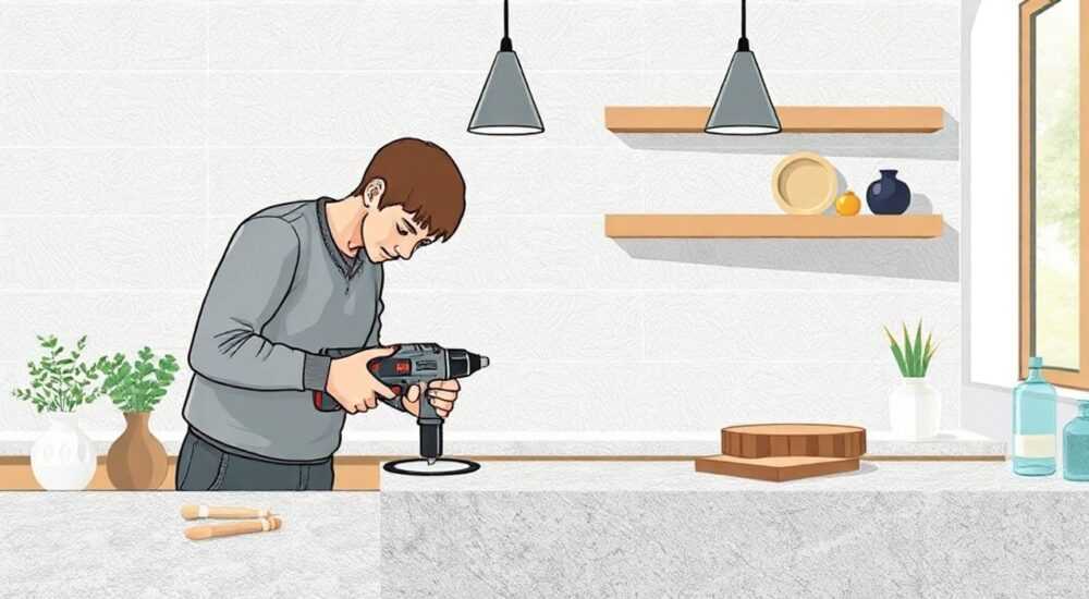 Как и чем просверлить керамогранитную плитку в домашних условиях в ванной