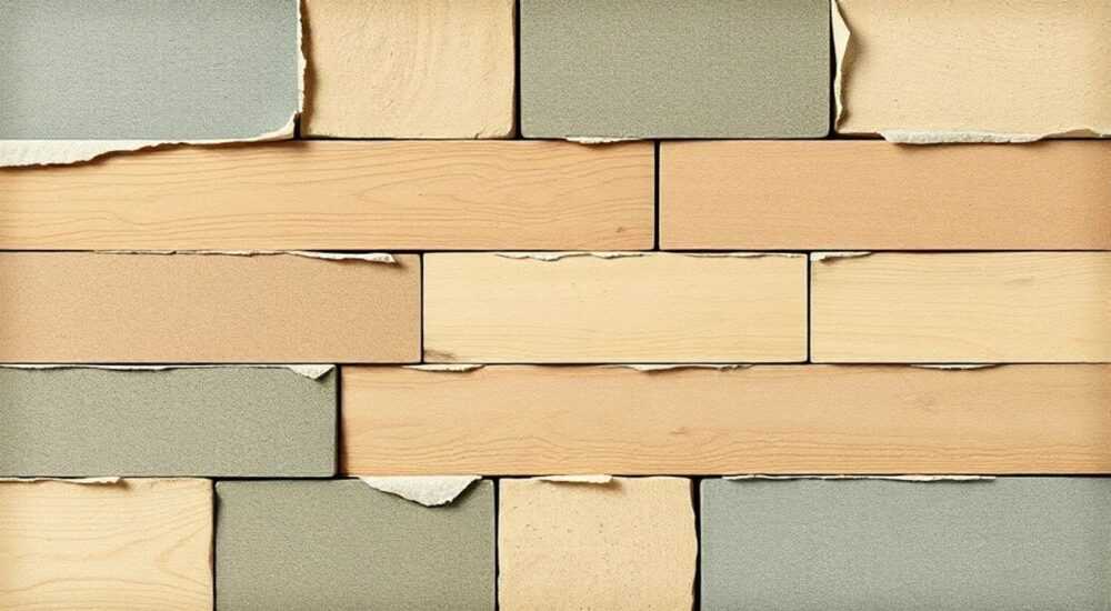 Как использовать обрезки стеновых панелей