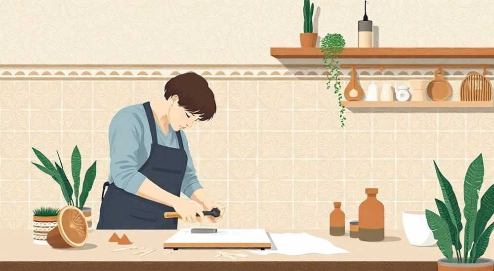 Как изготовить декоративную плитку своими руками