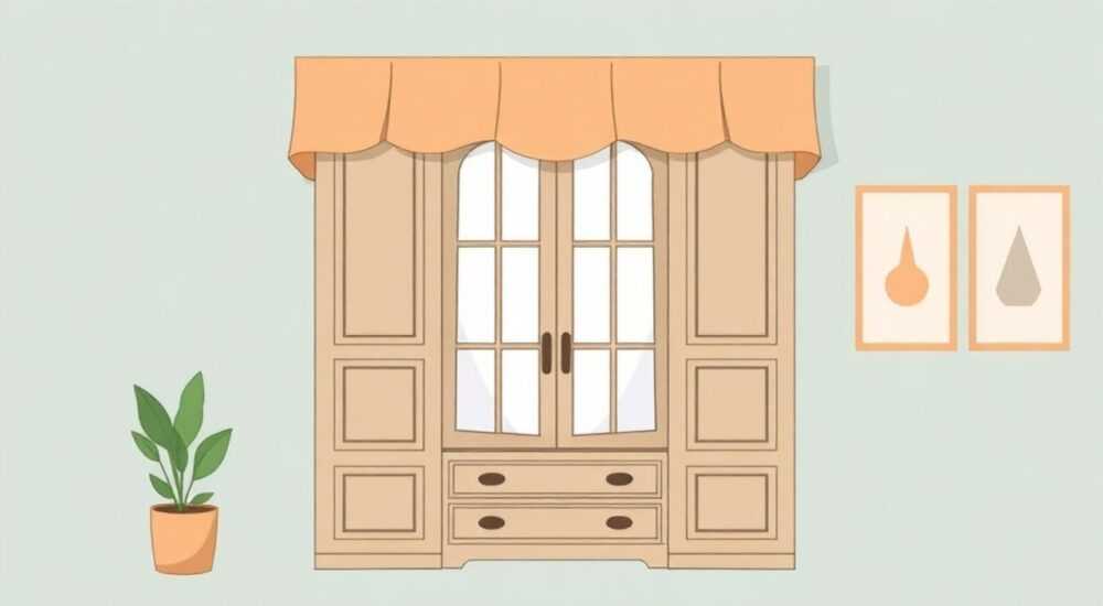 Как изготовить карниз для шкафа