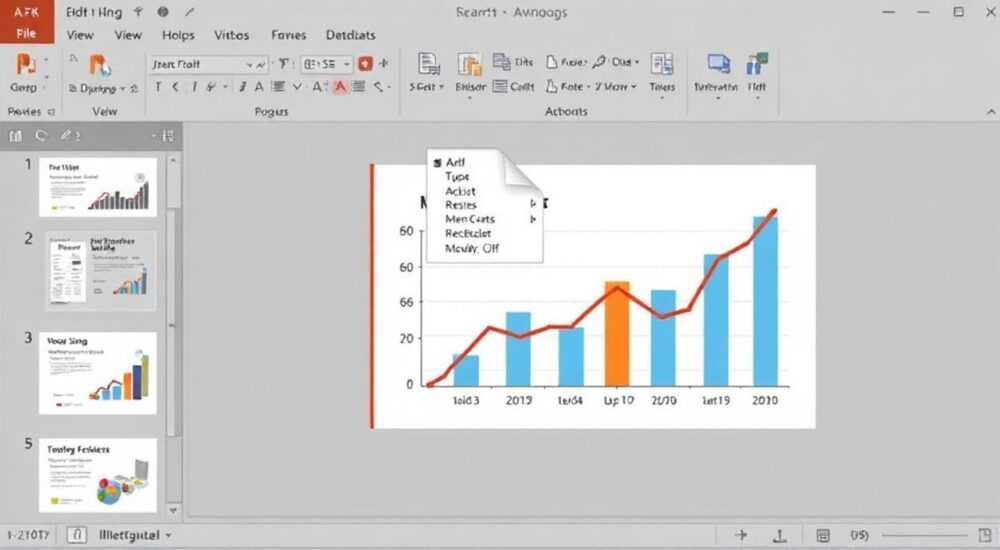 Как изменить данные в диаграмме в powerpoint если связанный файл недоступен