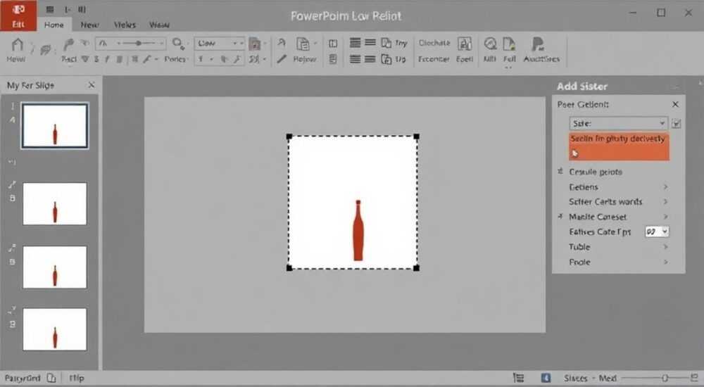 Как изменить форму фото в презентации powerpoint