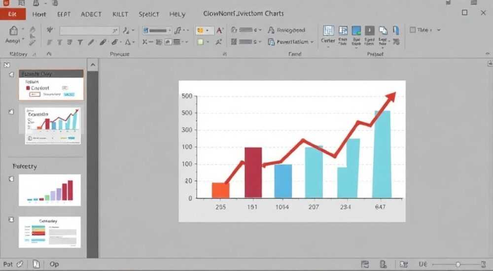 Как изменить график в powerpoint