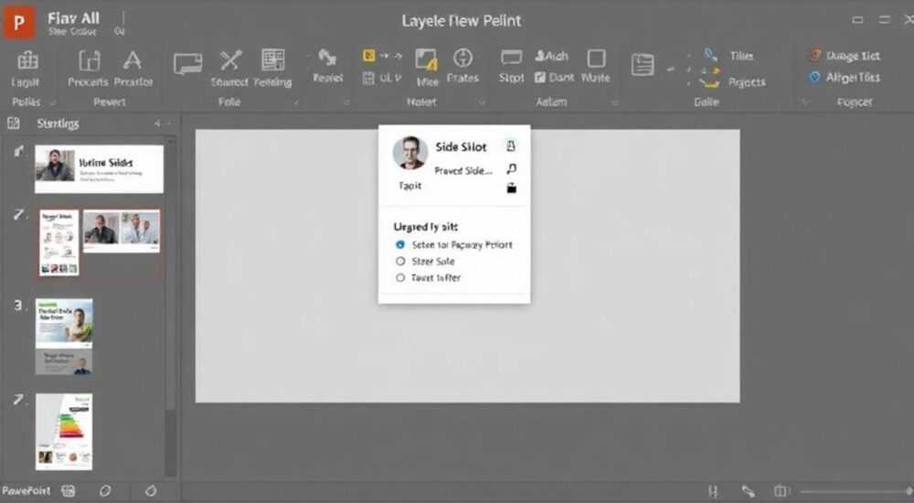 как изменить макет слайда в powerpoint