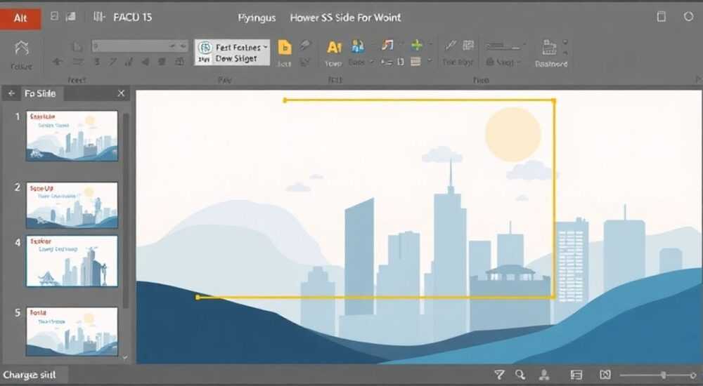Как изменить размер слайда в презентации powerpoint
