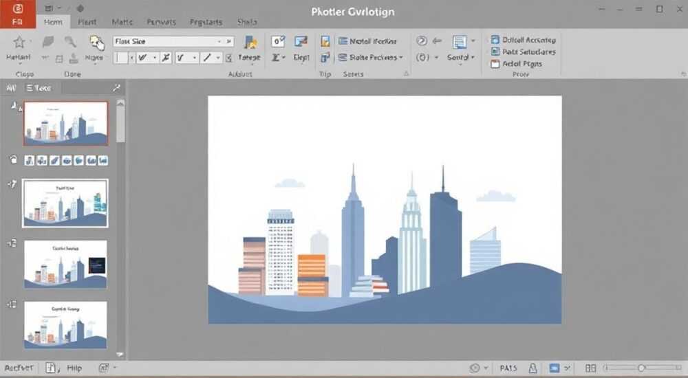 Как изменить размер страницы в powerpoint