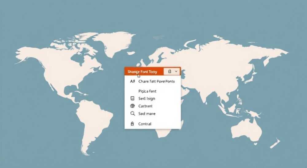 Как изменить шрифт сразу во всей презентации powerpoint