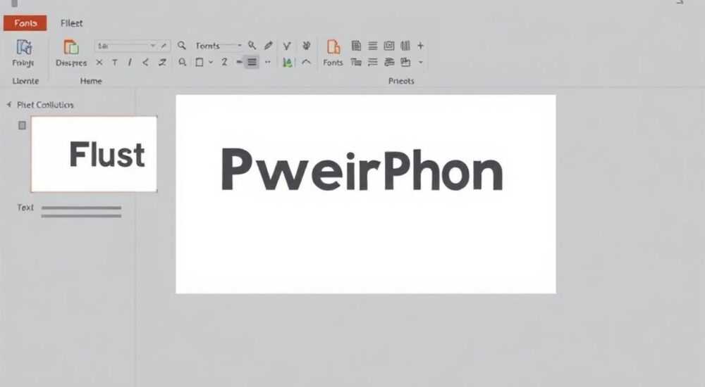 Как изменить шрифт во всей презентации powerpoint