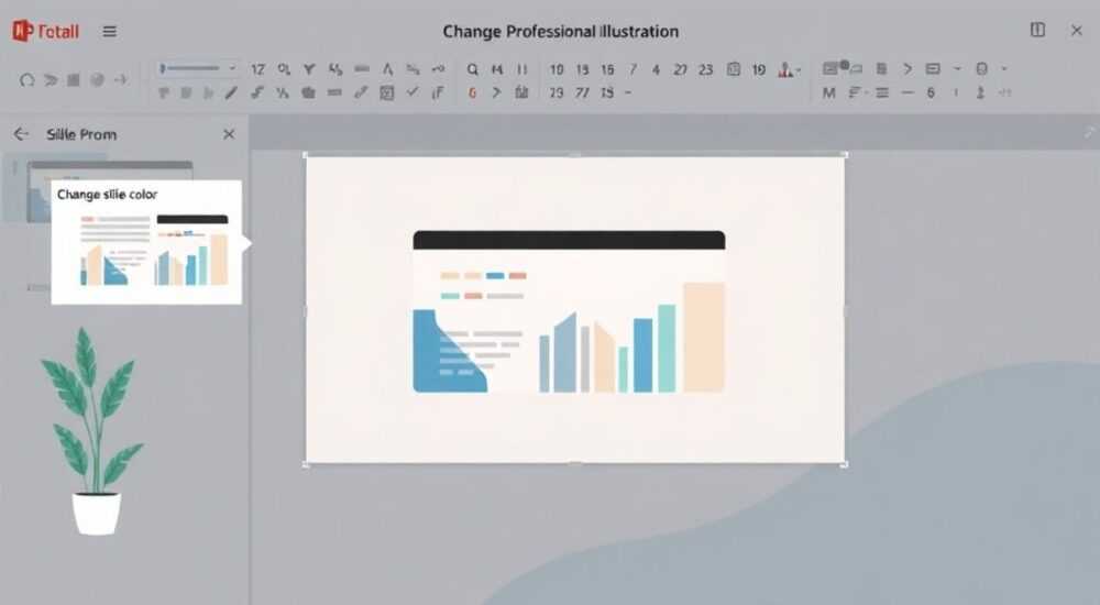 Как изменить цвет слайда в powerpoint