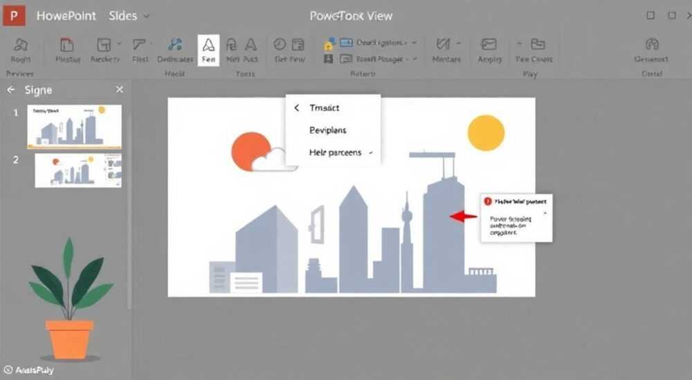 Как изменить вид слайда в powerpoint
