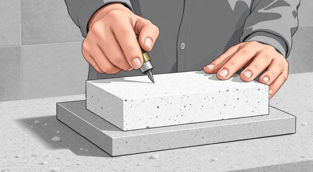 Как клеить керамогранит на газосиликатные блоки