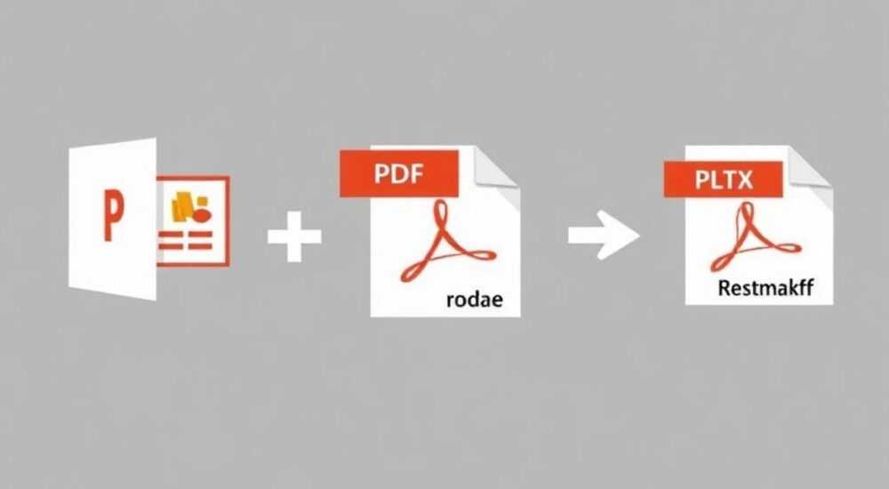 Как конвертировать pdf в pptx в повер поинт