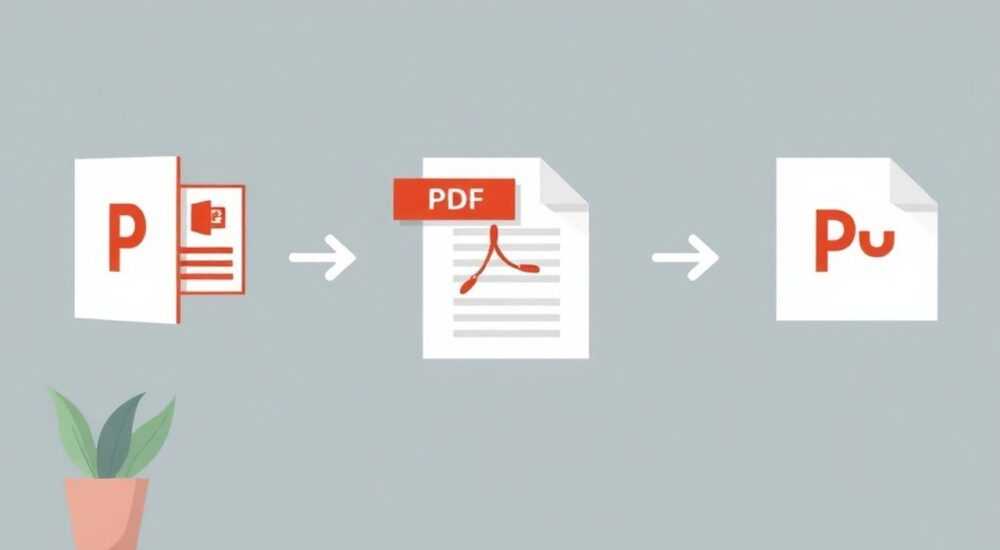 Как конвертировать презентацию из pdf в powerpoint