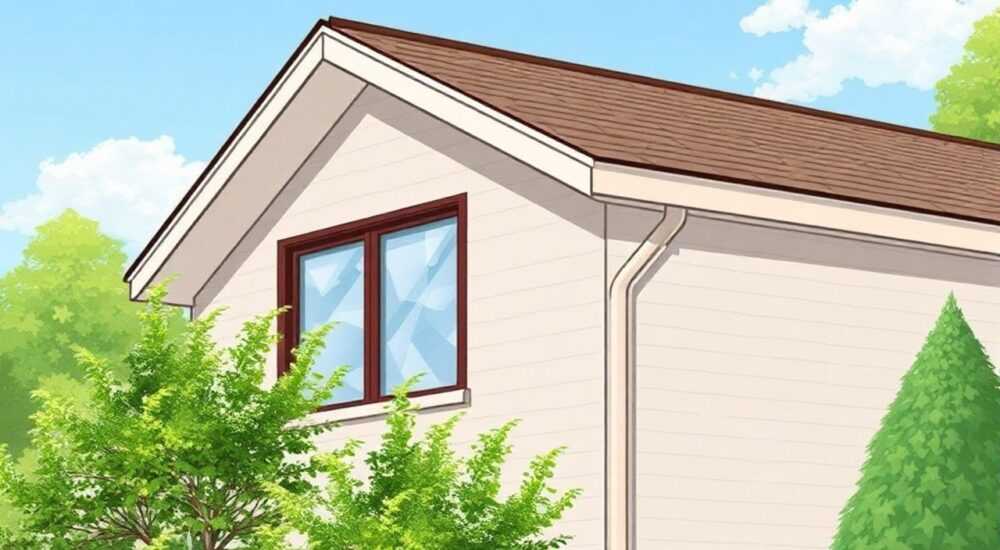 Как красиво подшить карниз крыши