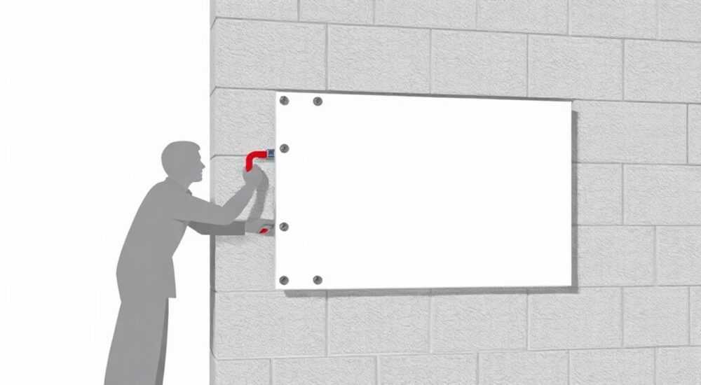 Как крепить фасадные панели на газоблок