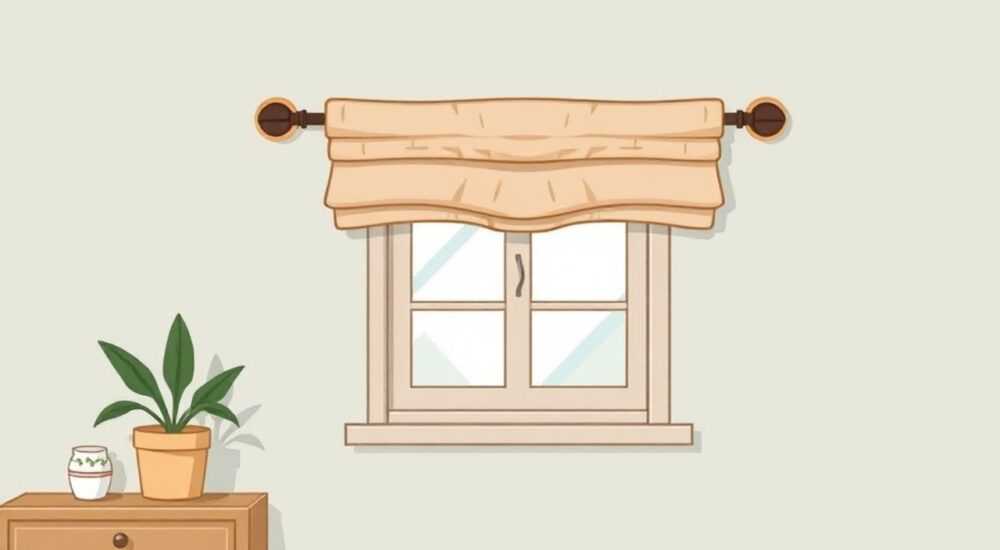 Как крепить карниз римской шторы к стене