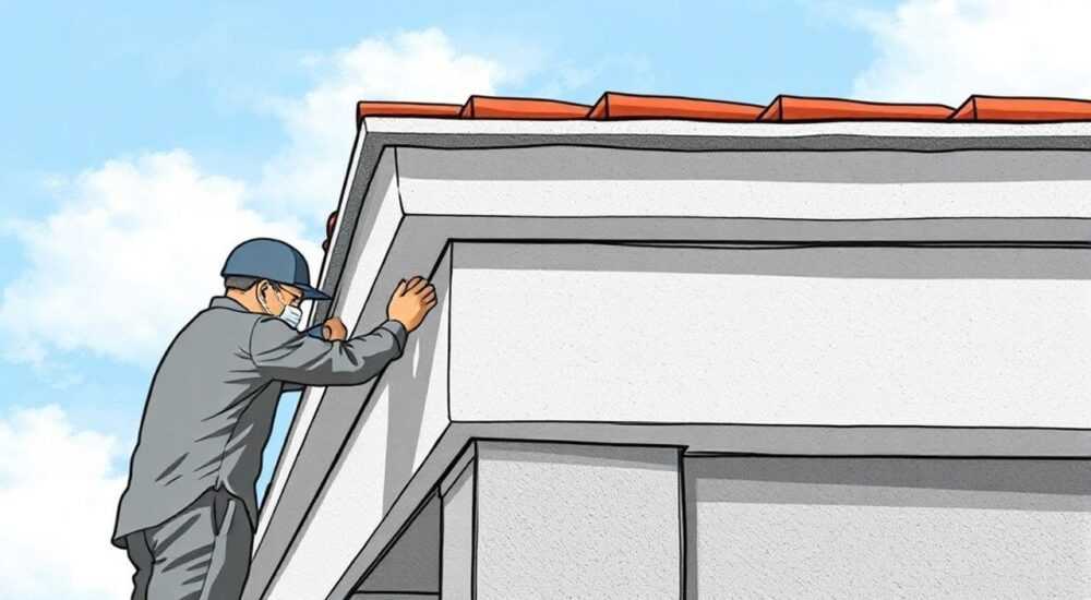 Как крепить карниз в газобетон